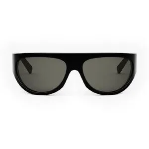 NEW CELINE UNISEX SUNGLASSES CELINE CL40272I 01A SHINY BLACK  EYEWEAR Celine CL40272I 01A Shiny Black/Smoke 64-16-115 Sunglasses  main image 4